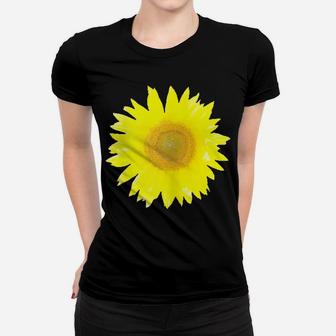 Womens Sunflower Flower Cute Casual Summer Floral Top Women Girl Women T-shirt | Crazezy