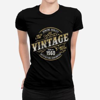 Womens Vintage Living Legend Made In 1960 Classic 61St Birthday Women T-shirt | Crazezy