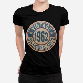 Womens Vintage Made In 1962 Original Parts 59Th Birthday Women T-shirt | Crazezy DE