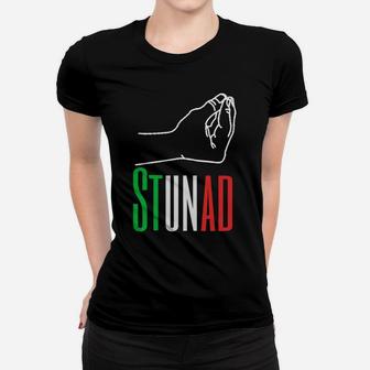 Words In Italian Stunad Italian Funny Italy Gift Women T-shirt | Crazezy AU