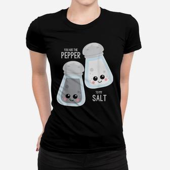 You Are The Pepper To My Salt Best Friend Valentine's Day Women T-shirt - Monsterry
