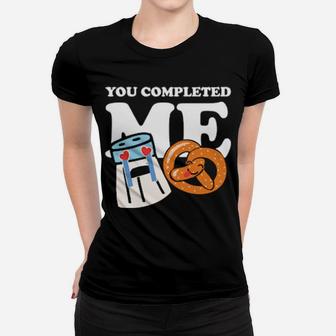 You Compete Me Valentines Day Foodie Baker Women T-shirt - Monsterry