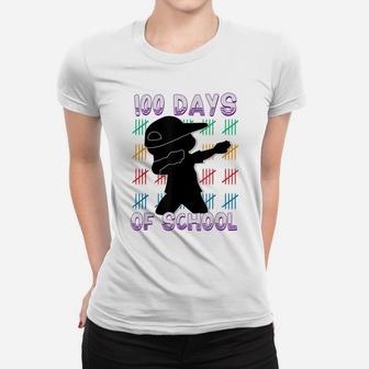100 Days Of School, Dabbing Kids, Boys Shirt, Toddlers Women T-shirt | Crazezy