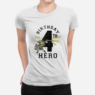4Th Birthday Hero Women T-shirt | Crazezy CA