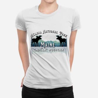 Acadia National Park Maine Usa Mount Desert Island Souvenir Women T-shirt | Crazezy AU