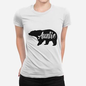 Auntie Bear Women T-shirt | Crazezy AU