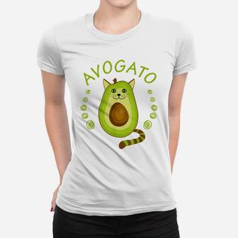 Avogato Cat Funny Bday Christmas Family Tee Awesome Birthday Women T-shirt | Crazezy