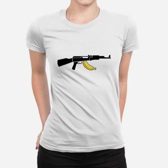Banana Clip Lover Cute Funny Gift American Women T-shirt | Crazezy AU
