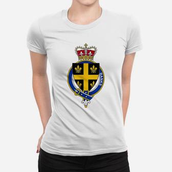 Banks Coat Of Arms - Family Crest Women T-shirt | Crazezy