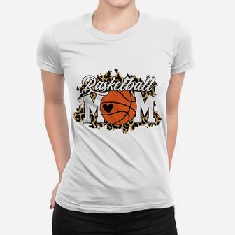 Basketball Mom Shirt Mom Game Day Outfit Mothers Day Gift Women T-shirt | Crazezy