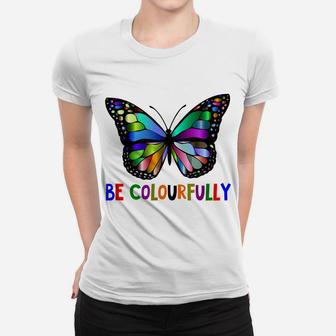 Be Colourfully - Butterflies - Beautiful Animals - Fun4m3 Women T-shirt | Crazezy