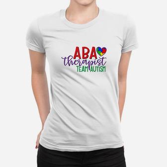Behavior Therapist Cute Aba Therapy Women T-shirt - Thegiftio UK