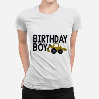 Birthday Boy Construction Women T-shirt | Crazezy CA