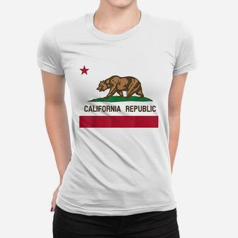 California State Flag Women T-shirt | Crazezy