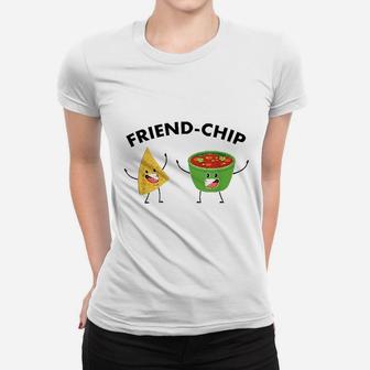 Chips And Salsa Kawaii Funny Friend Chip Women T-shirt | Crazezy