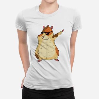 Cool Dabbing Guinea Pig Mom Animal Lover Rodent Women T-shirt | Crazezy