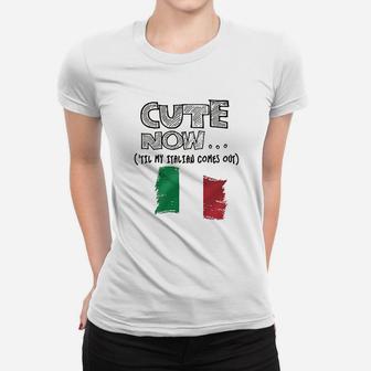 Cute Now Italy Women T-shirt | Crazezy