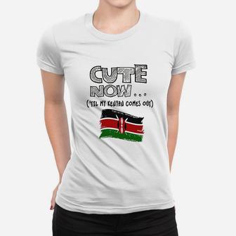 Cute Now Kenya Flag Women T-shirt | Crazezy AU