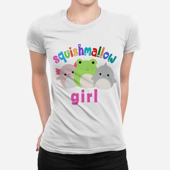 Cute Squishmallow Girl Kindergarten Color For Kids Girls Mom Women T-shirt | Crazezy