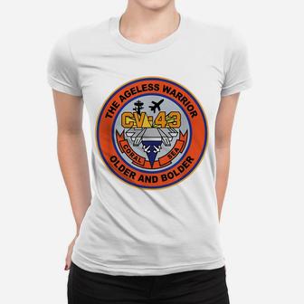Cv-43 Uss Coral Sea US Naval Aircraft Carrier Women T-shirt | Crazezy DE