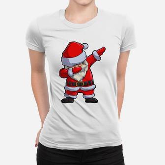 Dabbing Santa Claus Christmas Kids Boys Girls Dab Xmas Gifts Women T-shirt | Crazezy DE