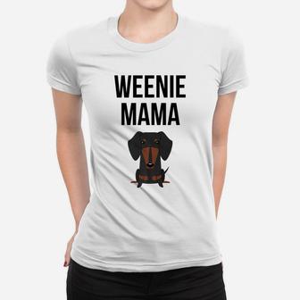 Dachshund Mom Shirt Women Weiner Dog Gift Women T-shirt | Crazezy AU