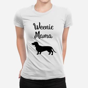 Dachshund Mom Weiner Dog Womens Gift Women T-shirt | Crazezy UK