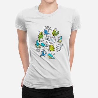 Daily To Do Budgerigar Women T-shirt | Crazezy