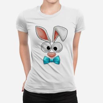 Easter Bunny Costume Face Easter Day Rabbit Ear Gift Boys Women T-shirt | Crazezy DE