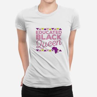 Educated Melanin Queen Women T-shirt | Crazezy