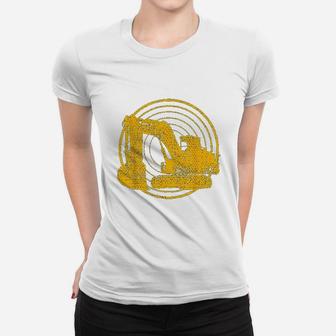 Excavator Truck Women T-shirt | Crazezy