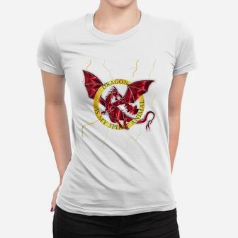 Fantasy Lover Dragon Is My Spirit Animal Graphic Design Women T-shirt | Crazezy