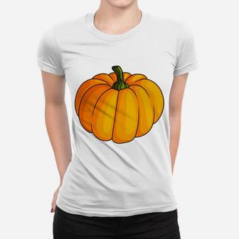 Farm Fresh Pumpkins Apples Hayrides Cider Thanksgiving Fall Women T-shirt | Crazezy DE