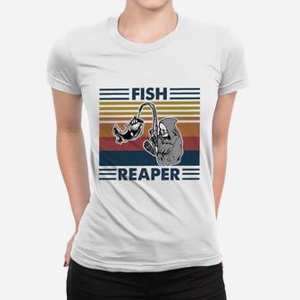Fish Reaper Women T-shirt - Thegiftio UK