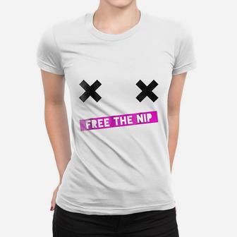 Free The Nip Women T-shirt | Crazezy