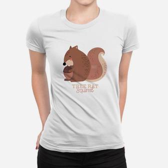 Funny Animal Name Meme Tree Rat Squirrel Women T-shirt - Thegiftio UK