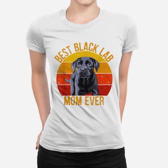 Funny Black Lab Mom Women Labrador Retriever Mama Women T-shirt | Crazezy