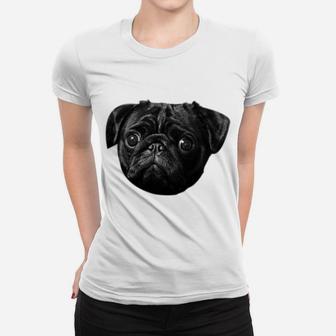 Funny Pug Hello Darkness My Old Friend Pug Dog Hoodie Gift Women T-shirt | Crazezy AU