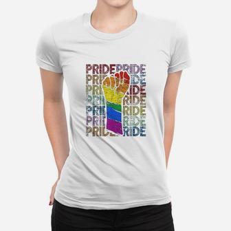 Gay Pride Fist Lgbt Women T-shirt | Crazezy DE