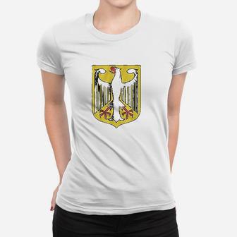 German Coat Of Arms Eagle Women T-shirt | Crazezy