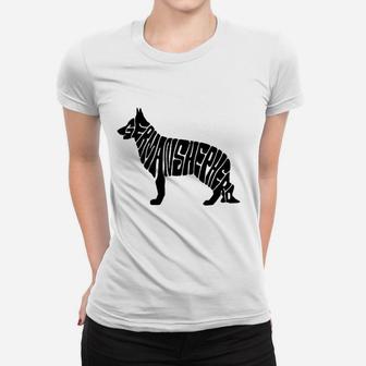 German Shepherd Women T-shirt | Crazezy UK