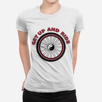 "Get Up And Ride" The Gap And C&O Canal Book Sweatshirt Women T-shirt | Crazezy DE