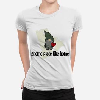 Gnome Place Like Home Rhode Island Women T-shirt | Crazezy DE