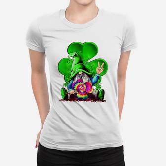 Gnome Tie Dye Shamrock St Patrick´S Day Gnome For Women Kids Women T-shirt | Crazezy AU