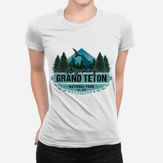 Grand Teton National Park Wyoming Usa Vacation Souvenir Sweatshirt Women T-shirt | Crazezy UK