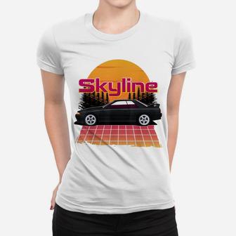 Gtr Skyline 1990 Women T-shirt | Crazezy