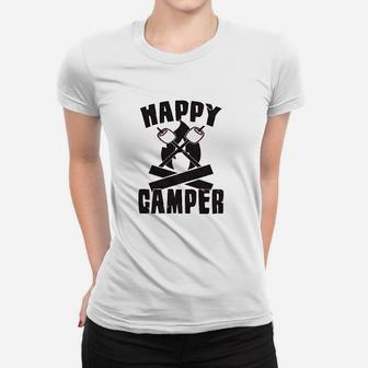 Happy Camper Women T-shirt | Crazezy UK