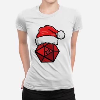 Have Yourself A Merry Little Crit Mas, Nerdy D20 Rpg Gamer Women T-shirt | Crazezy