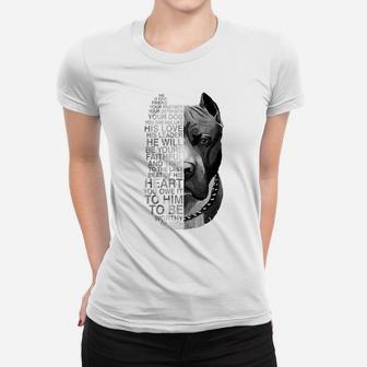 He Is Your Friend Your Partner Your Dog Pitbull Women T-shirt | Crazezy