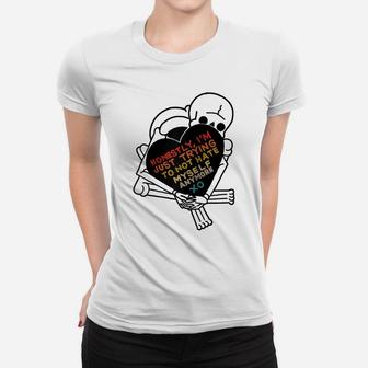 Honestly I'm Just Trying To Not Hate Myself Anymore Raglan Baseball Tee Women T-shirt | Crazezy CA